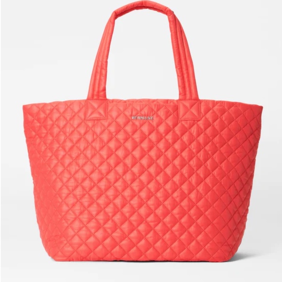 MZ Wallace Handbags - MZ Wallace Large Coral Metro Quilted Tote-NWT